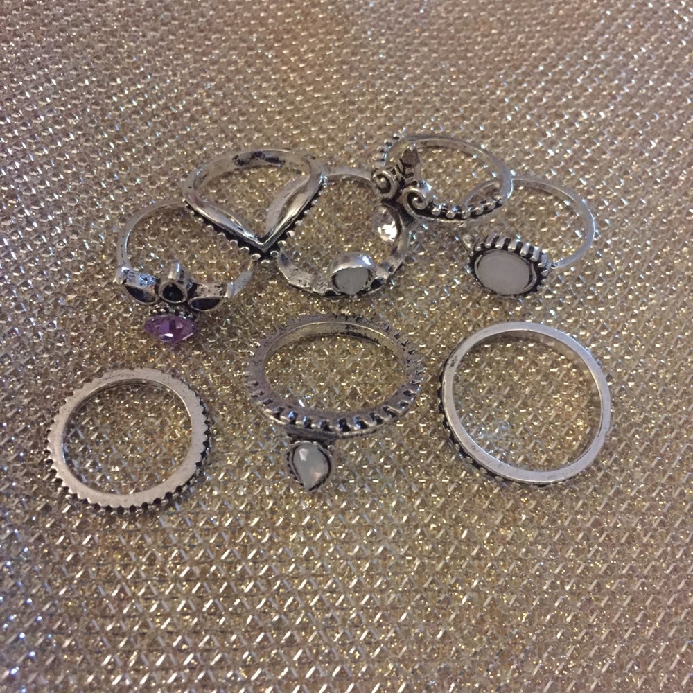 💍8 Piece Boho Ring Set💍 - Picture 3 of 3